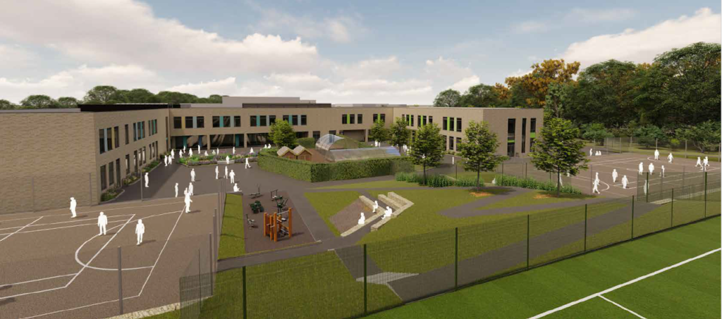 3D model of school plans