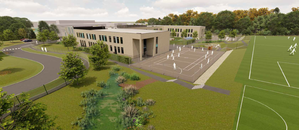 3D model of school plans